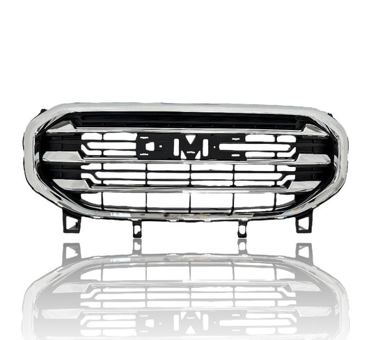 Grille Chrome Bars With Chrome Frontame/Moulding Slt Model For Gmc - GM1200758