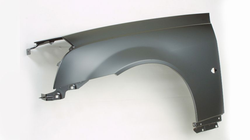 Fender Front Passenger Side (With Side Lamp Hole) Steel Capa For Cadillac - GM1241309C