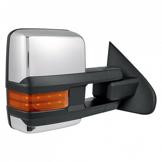 Door Mirror Passenger Side Power Htd With Signal/Side Marker Lamp/Cargo Spotlight/Tow For Gmc - GM1321513