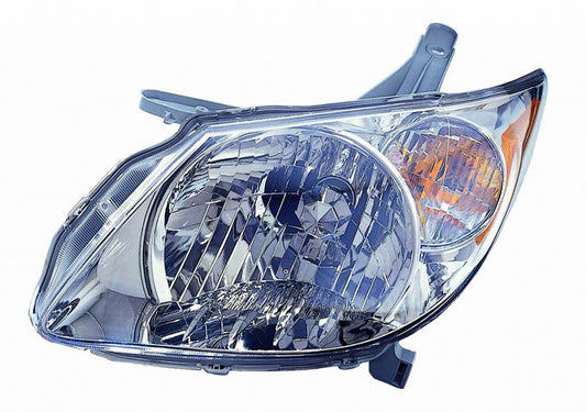 Head Lamp Driver Side Chrome Housing Capa For Pontiac - GM2502249C