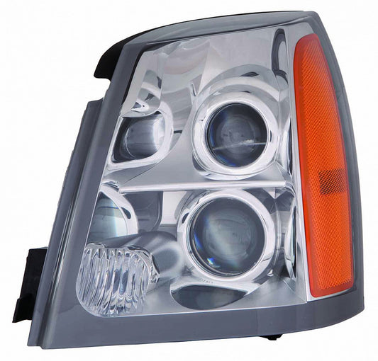 Head Lamp Driver Side Halogen Capareturn Restricted - Final Sale - No Warranty Coverage For Cadillac - GM2502287C