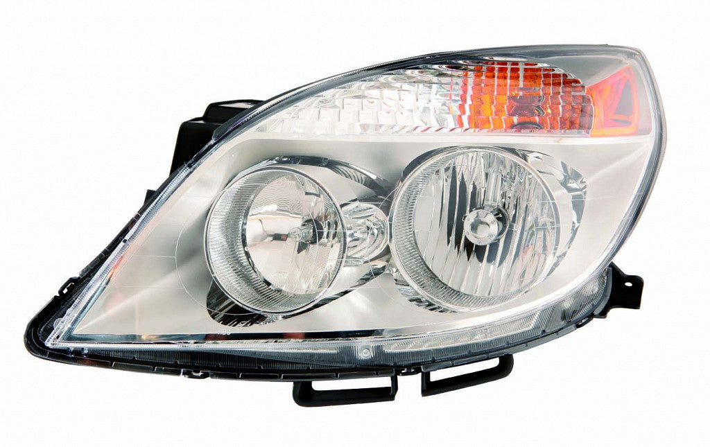 Head Lamp Driver Side Without High Beam Heat Shield Frontom 4/12/07 High Quality For Saturn - gm2502292
