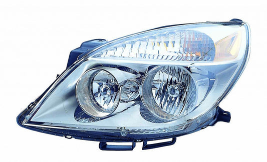 Head Lamp Driver Side 1St Design With Bulb Shield For High Beam To 04/11/07 High Quality For Saturn - gm2502305