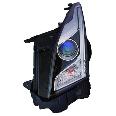 Head Lamp Driver Side Without Leveling System Ats For Cadillac - GM2502384U