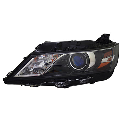 Head Lamp Driver Side Halogen Capareturn Restricted - Final Sale - No Warranty Coverage For Chevrolet - GM2502417C