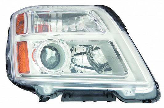 Head Lamp Driver Side With Chrome Bezel Capa For Gmc - GM2502435C
