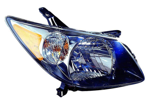 Head Lamp Passenger Side Black Housing High Quality For Pontiac - GM2503238