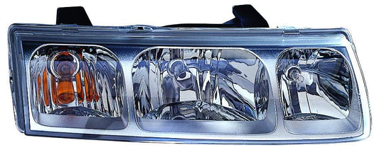Head Lamp Passenger Side Chrome Trim High Quality For Saturn - gm2503253