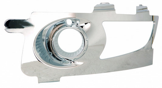 Fog Lamp Bezel Front Driver Side All Chrome For Buick - GM2598108