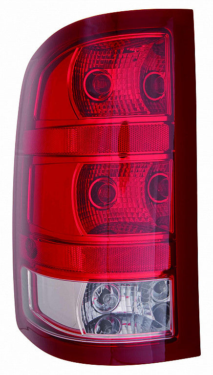 Tail Lamp Driver Side 2Nd Design Without Dark Red Trim With Small Back-Up Bulb Exclude Base/Dually Model High Quality For Gmc - gm2800250
