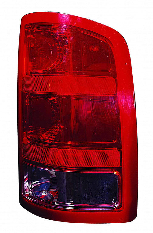 Tail Lamp Passenger Side Exclude Base/Dually/Denali Without Dark Red Trim With Large 3047 Back-Up Bulb High Quality For Gmc - gm2801208