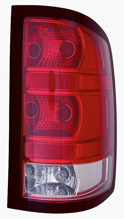 Tail Lamp Passenger Side 1500 Series Base Model With Dark Trim/Large Bulb Capa For Gmc - GM2801254C