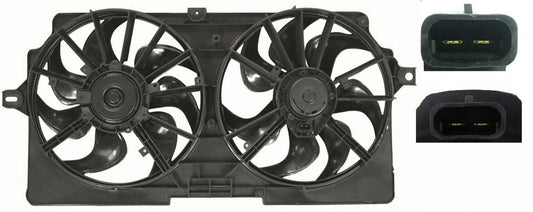 Radiator Fan Assy 3.1 L For Pontiac - GM3115117