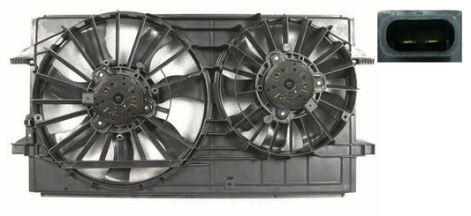 Cooling Fan Assy 2.2L/3.5L/3.9L For Malibu 04-08/Maxx 04-07/ 2.4L/3.5L For G6 05-10/ Aura 08-09 Please Check Picture For Chevrolet - GM3115178