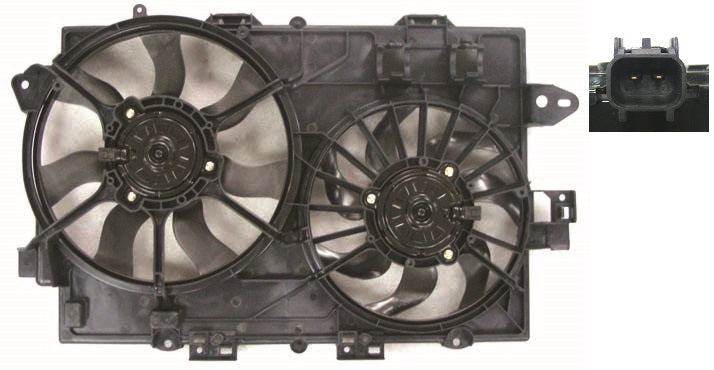 Cooling Fan Assy 3.4L Dual Fan Assy Equinox/Torrent For Pontiac - GM3115204