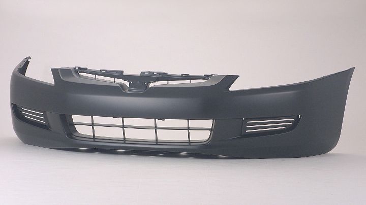 Bumper Front Primed 4Cyl All V6 At Without Fog Hole For Honda - HO1000211