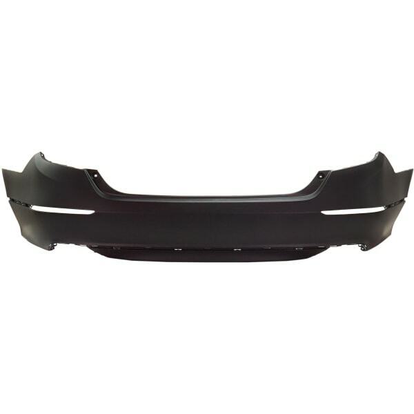 Bumper Rear Primed Ex/Ex-L Use With Chrome Moulding Without Sensor Hole For Honda - ho1100315v
