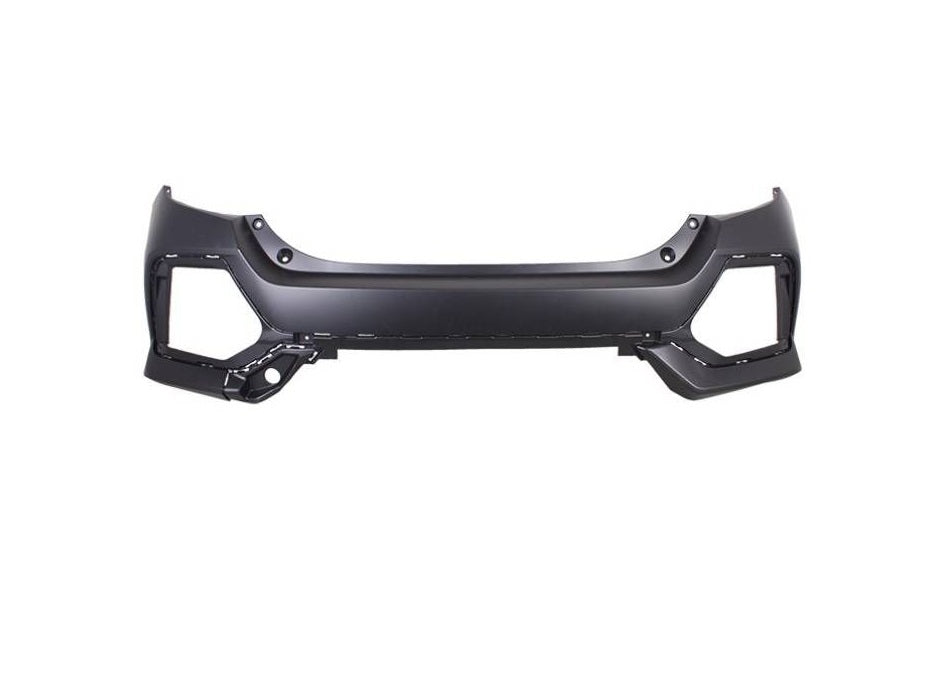Bumper Rear Primed With Tow Hook Hole Capa For Honda - HO1100322C