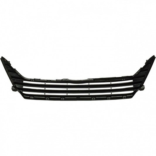 Grille Upper Textured Black With Horizontal Bars For Honda - HO1201101