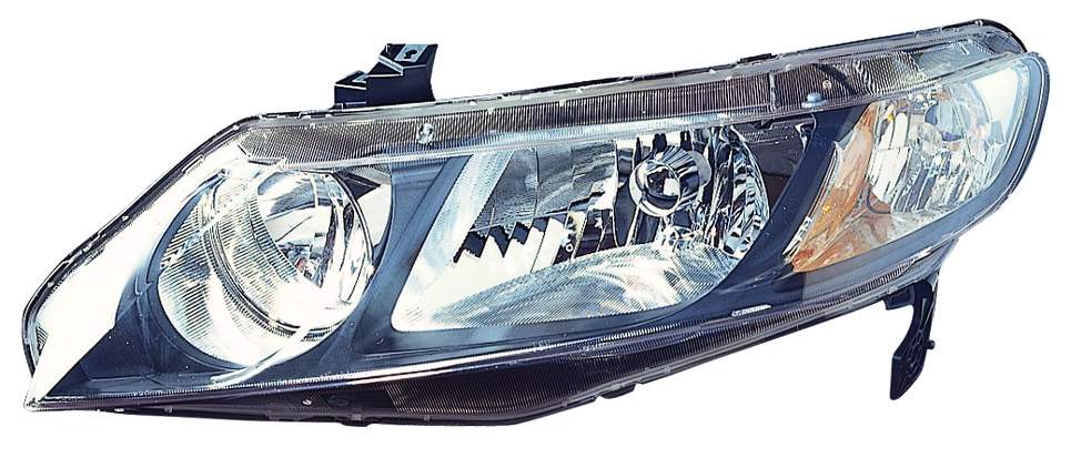 Head Lamp Driver Side For Honda - HO2502127V