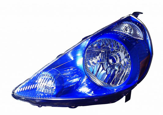Head Lamp Driver Side Vivid Blue(Code B520P) High Quality For Honda - ho2502132