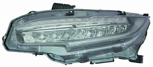 Head Lamp Driver Side Led Ex/Ex-L/Ex-T/Lx Model Capareturn Restricted - Final Sale - No Warranty Coverage For Honda - HO2502176C