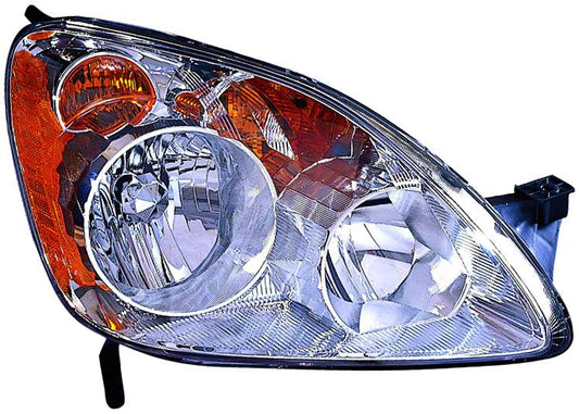 Head Lamp Passenger Side Japan Built Capa For Honda - HO2519107C
