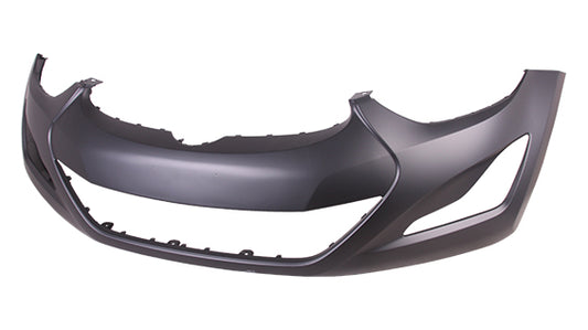 Bumper Front Primed Usa Built Without Tow Hook Hole Capa For Hyundai - HY1000203C