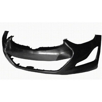 Bumper Front Primed Korea Built With Tow Hook Hole For Hyundai - HY1000204U