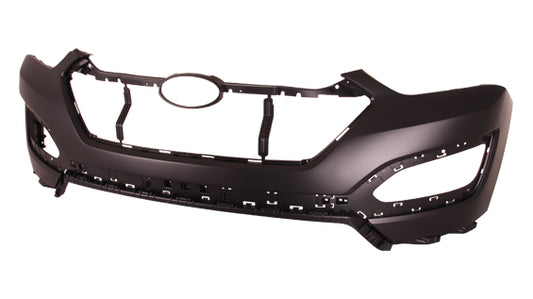 Bumper Upper Front Without Sensor Primed Sport Model For Hyundai - hy1014100
