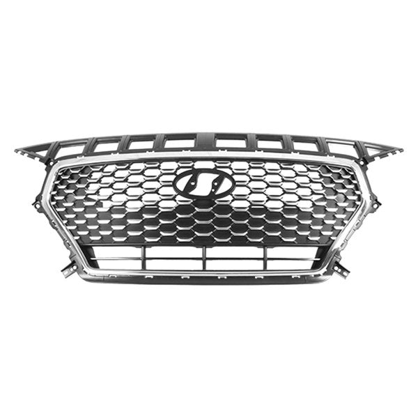 Grille Ptd With Chrome Frontame For Hyundai - HY1200224