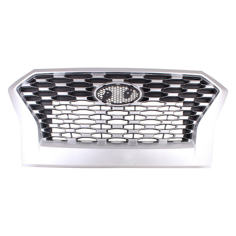 Grille Front Ptd Silver Gray Fits Sel Without Park Assist For Hyundai - HY1200239
