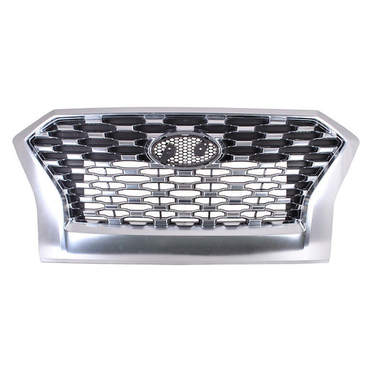 Grille Front Satin Chrome Frontame Without Sensor Sel For Hyundai - HY1200240