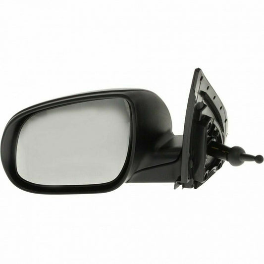 Door Mirror Driver Side Manual Black For Hyundai - HY1320170