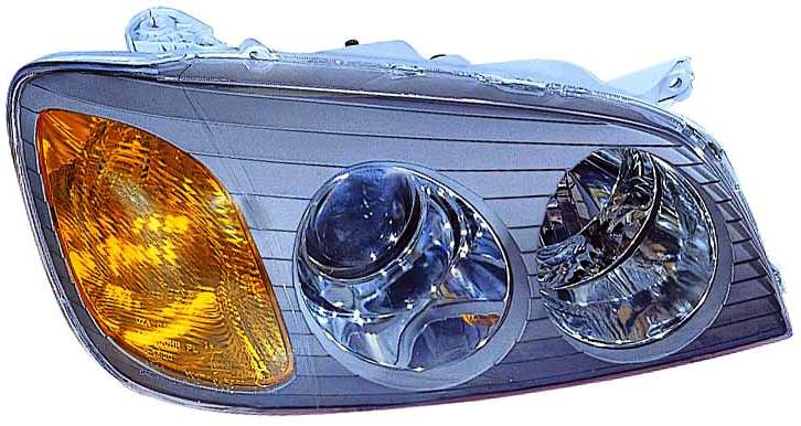 Head Lamp Driver Side Halogen Xg-300 01/Xg-350 02-03 High Quality For Hyundai - HY2502120