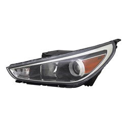 Head Lamp Driver Side Halogen Capareturn Restricted - Final Sale - No Warranty Coverage For Hyundai - HY2502219C