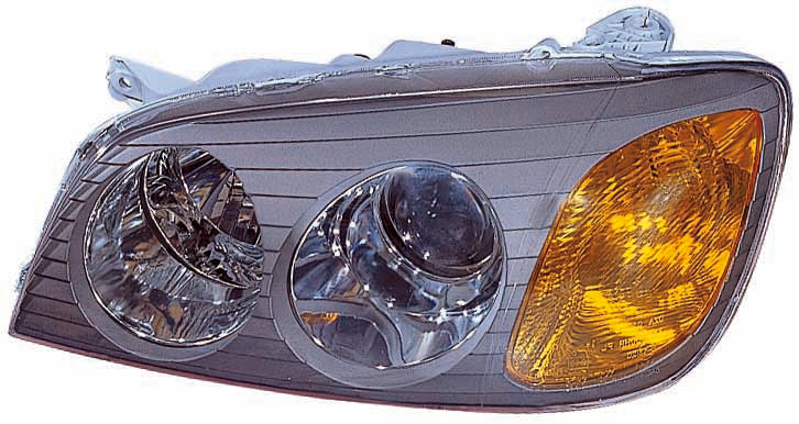 Head Lamp Passenger Side Halogen High Quality For Hyundai - HY2503120
