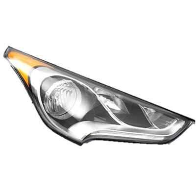 Head Lamp Passenger Side Non-Projection For Non-Turbo Model Capareturn Restricted - Final Sale - No Warranty Coverage For Hyundai - HY2503168C