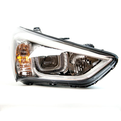 Head Lamp Passenger Side Halogen Sports Black Bezel High Qualityreturn Restricted - Final Sale - No Warranty Coverage For Hyundai - hy2503169