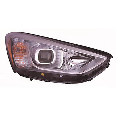 Head Lamp Passenger Side Halogen Gls/Ltd Model High Qualityreturn Restricted - Final Sale - No Warranty Coverage For Hyundai - hy2503175