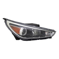 Head Lamp Passenger Side Halogen Capareturn Restricted - Final Sale - No Warranty Coverage For Hyundai - HY2503219C