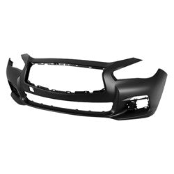 Bumper Front Primed Without Sensor/Sport For Infiniti - IN1000256