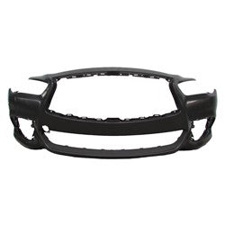 Bumper Front Primed With Sensor Without Washer Capa For Infiniti - IN1000274C