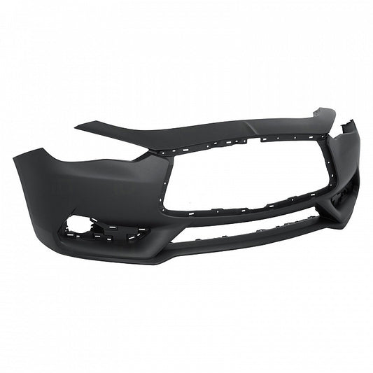 Bumper Front Primed Ptm Without Park Assist Sensor Capa For Infiniti - IN1000275C