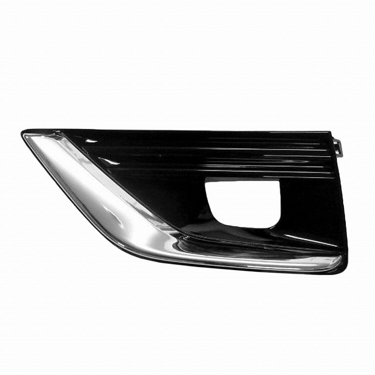 Fog Lamp Bezel Front Driver Side Black With Chrome Moulding Exclude Sport Model For Infiniti - IN1038110