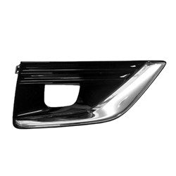 Fog Lamp Bezel Front Passenger Side Black With Chrome Moulding Exclude Sport Model For Infiniti - IN1039110
