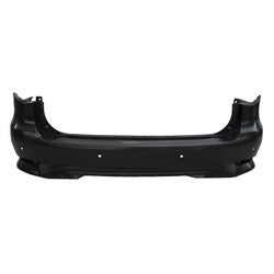 Bumper Rear Primed With Hitch/Backup Intervention(2 Inner Holes) With Sensor For Infiniti - IN1100164