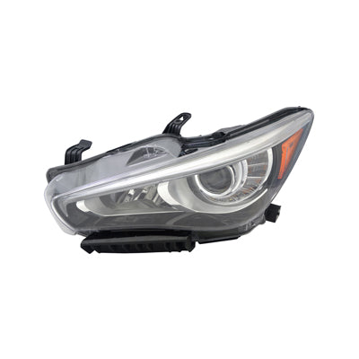 Head Lamp Driver Side Hid Without Eco Pkg Without Adapt Capareturn Restricted - Final Sale - No Warranty Coverage For Infiniti - IN2502157C