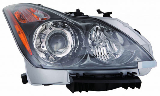 Head Lamp Passenger Side Hid With Dark Titanium Bezel High Qualityreturn Restricted - Final Sale - No Warranty Coverage For Infiniti - IN2503148
