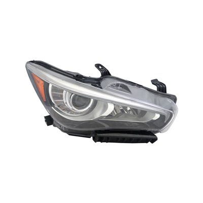 Head Lamp Passenger Side Hid Without Eco Pkg Without Adapt High Qualityreturn Restricted - Final Sale - No Warranty Coverage For Infiniti - in2503157
